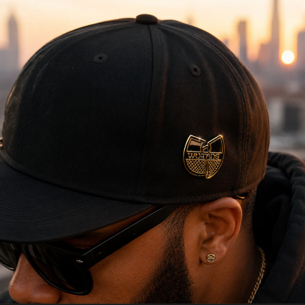 WU-TANG CLAN ウータンクラン (5月 来日 ) - Black & Gold Logo / バッジ