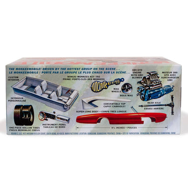 MONKEES モンキーズ (結成 60周年 ) - Monkeemobile TV Car 1:25 Scale Model Kit / プラモデル