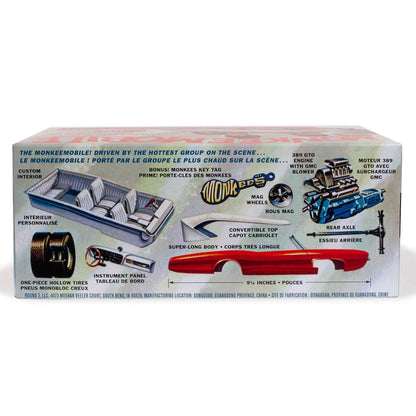 【予約商品】 MONKEES モンキーズ (結成 60周年 ) - Monkeemobile TV Car 1:25 Scale Model Kit / プラモデル