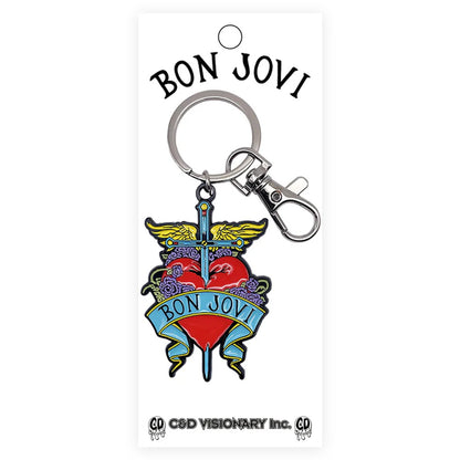 BON JOVI ボンジョヴィ - Dagger Heart / キーホルダー
