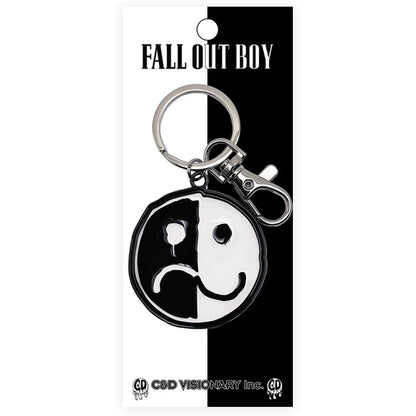 FALL OUT BOY フォールアウトボーイ (結成 25周年 ) - Smiley Logo / キーホルダー