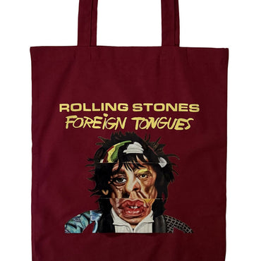 ROLLING STONES ローリングストーンズ (7月 新譜 記念 ) - Foreign Tongues / トートバッグ