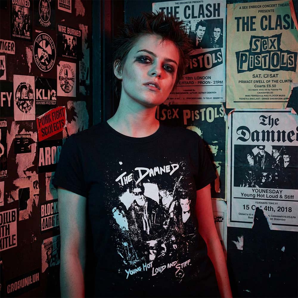 DAMNED ダムド (9月 来日 ) - Young Hot Loud & Stiff / Tシャツ