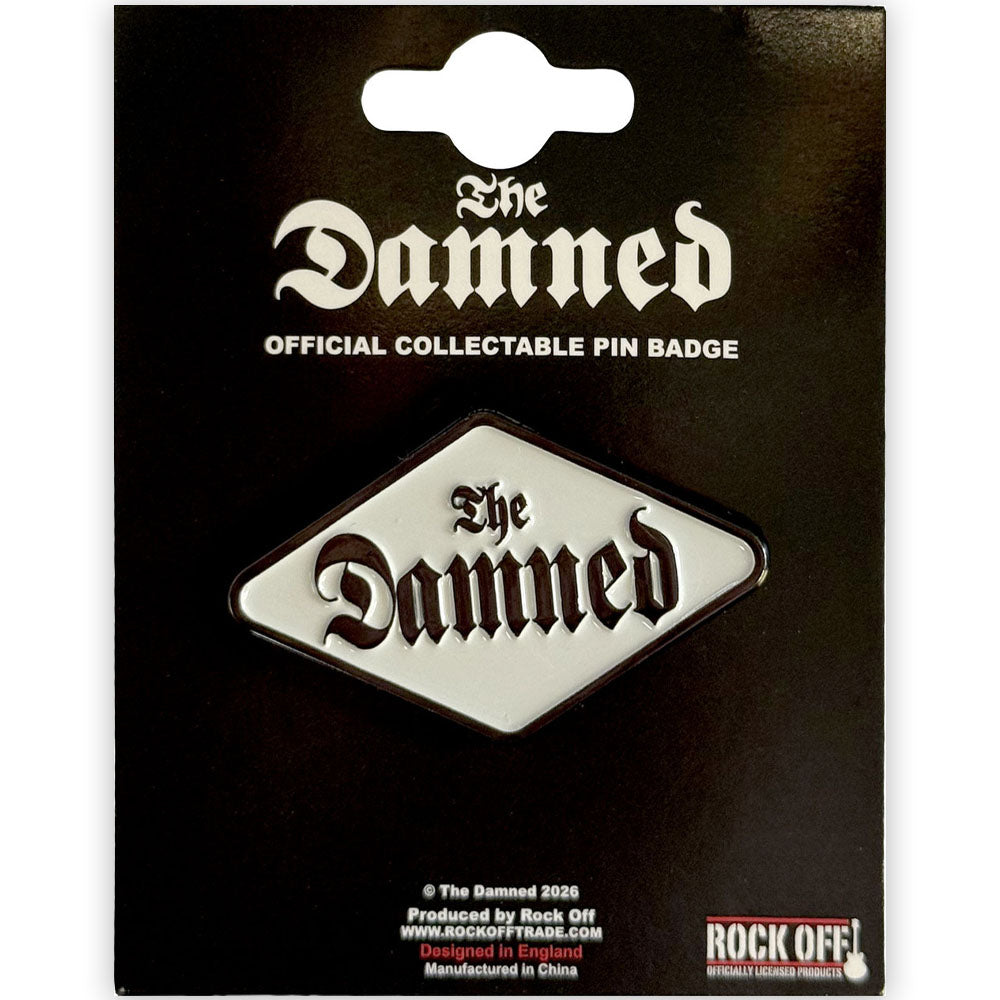 DAMNED ダムド - Gothic Logo / バッジ