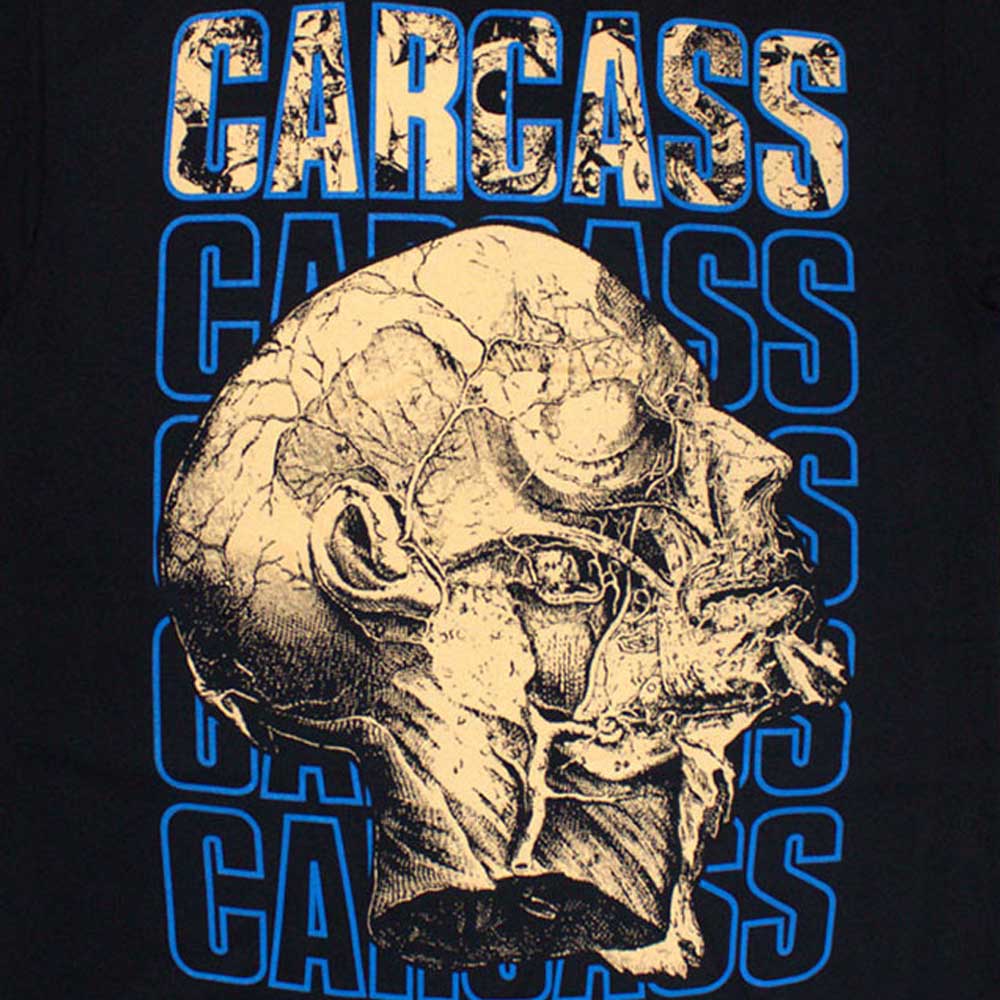 CARCASS カーカス - Necro Head / バックプリントあり / Tシャツ / メンズ
