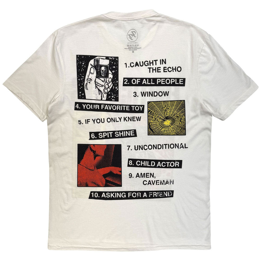 FOO FIGHTERS フーファイターズ - Your Favourite Toy Tracklist / バックプリントあり / Tシャツ / メンズ
