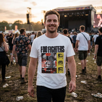 FOO FIGHTERS フーファイターズ - Your Favourite Toy Tracklist / バックプリントあり / Tシャツ / メンズ