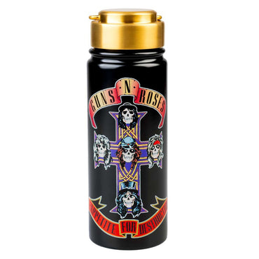 GUNS N ROSES ガンズアンドローゼズ (デビュー 40周年 ) - Appetite for Destruction / メタルボトル / ドリンク用品