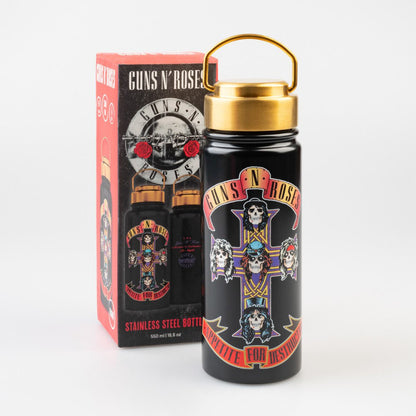 GUNS N ROSES ガンズアンドローゼズ (デビュー 40周年 ) - Appetite for Destruction / メタルボトル / ドリンク用品
