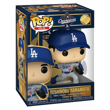 【予約商品】 YOSHINOBU YAMAMOTO 山本由伸 - 2025 World Series MVP | 初のFunko Pop! / フィギュア・人形