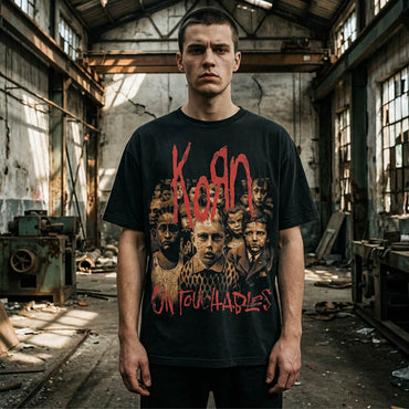 KORN コーン - Untouchables Cover 2002 / Tシャツ / メンズ