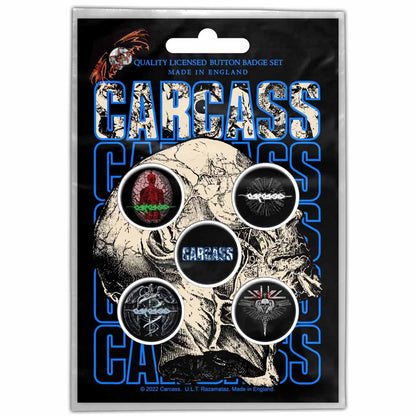 CARCASS - NECRO HEAD / 5個セット