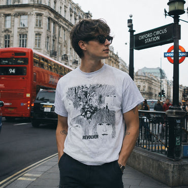 THE BEATLES ビートルズ (来日 60周年 ) - REVOLVER ALBUM COVER / Tシャツ / メンズ