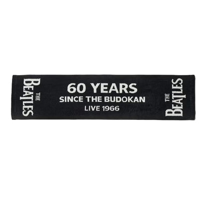 THE BEATLES - (来日 60周年 ) - Beatles Budokan 60th / マフラータオル / Black / 60周年記念限定モデル