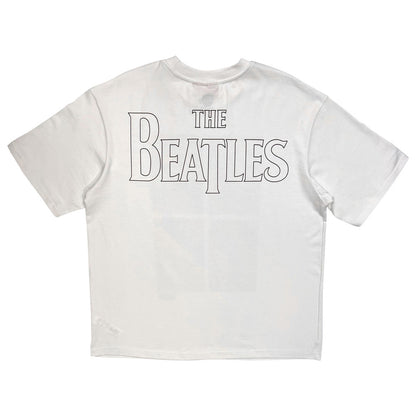 【予約商品】 THE BEATLES ビートルズ (来日 60周年 ) - Four Portrait / バックプリントあり / Stone Wash / Tシャツ / メンズ