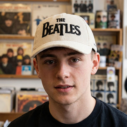 【予約商品】 THE BEATLES ビートルズ (来日 60周年 ) - Drop T Logo & Apple Corduroy / キャップ / メンズ