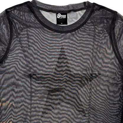 【予約商品】 DAVID BOWIE デヴィッドボウイ (追悼 10年 ) - Blackstar / CROP / トップス / レディース