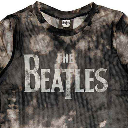 【予約商品】 THE BEATLES ビートルズ (来日 60周年 ) - Drop T Logo / CROP / トップス / レディース