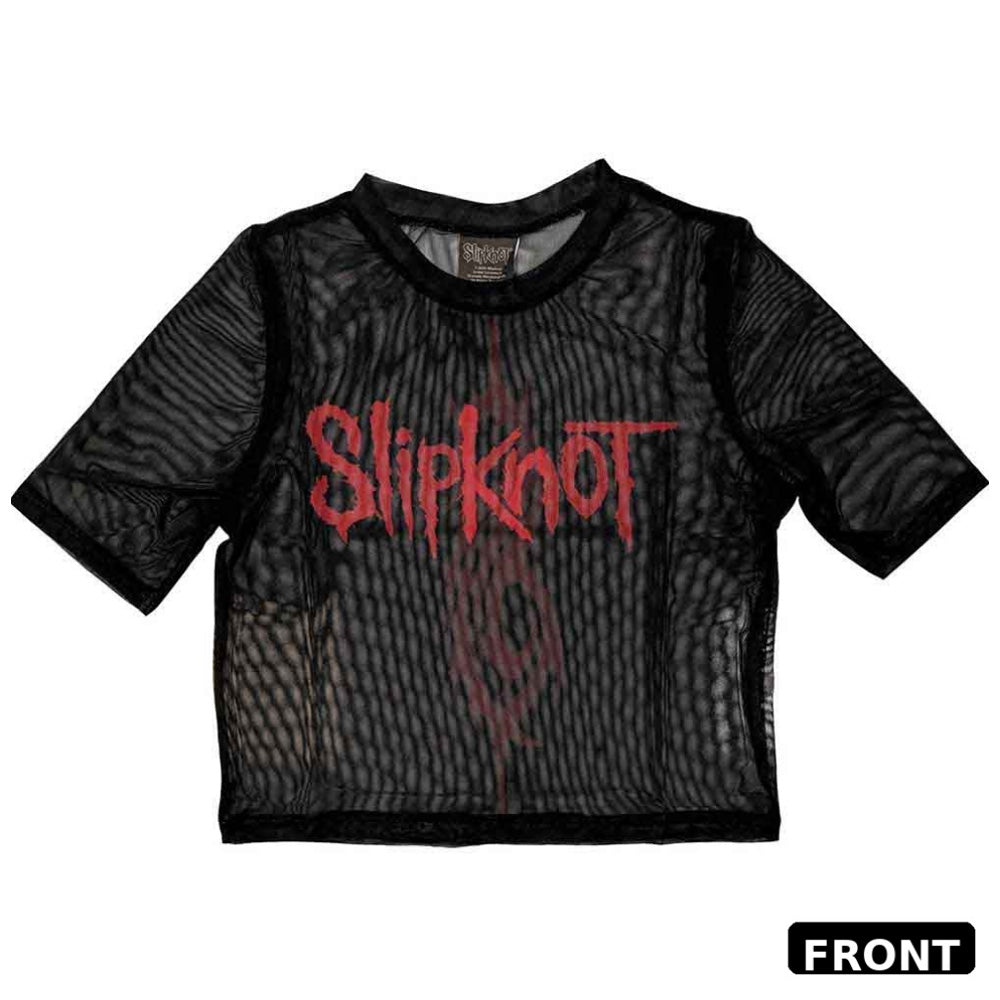【予約商品】 SLIPKNOT スリップノット - Logo / バックプリントあり / CROP / トップス / レディース