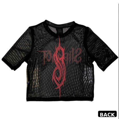 【予約商品】 SLIPKNOT スリップノット - Logo / バックプリントあり / CROP / トップス / レディース