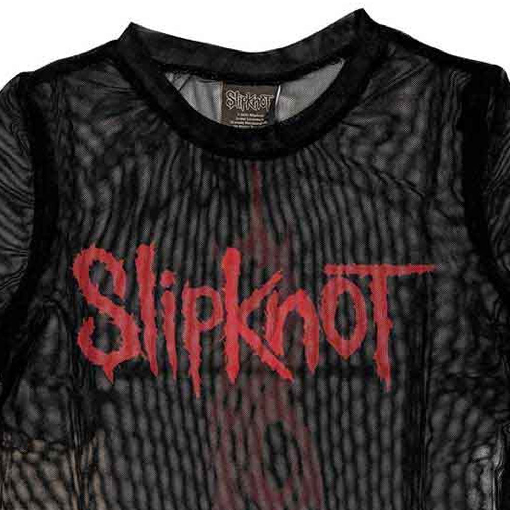 【予約商品】 SLIPKNOT スリップノット - Logo / バックプリントあり / CROP / トップス / レディース