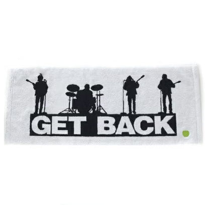 THE BEATLES - (来日 60周年 ) - GET BACK / フェイスタオル