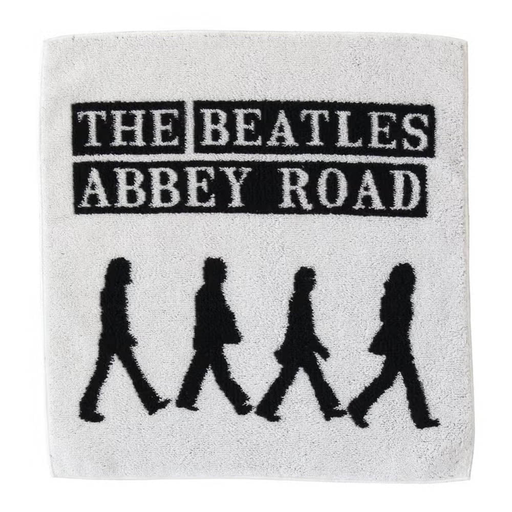 THE BEATLES - (来日 60周年 ) - ABBEY ROAD / ハンカチタオル / White