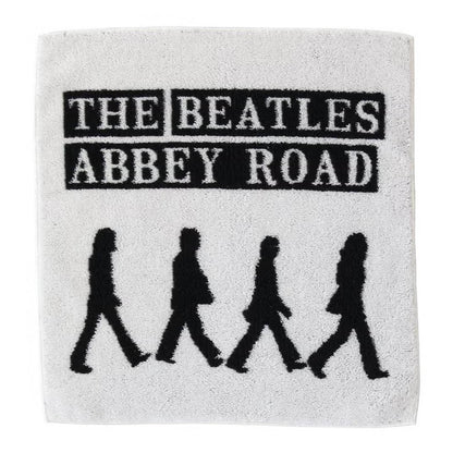 THE BEATLES - (来日 60周年 ) - ABBEY ROAD / ハンカチタオル / White