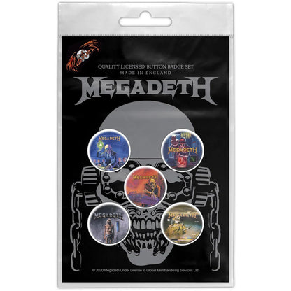 MEGADETH - VIC RATTLEHEAD / 5個セット