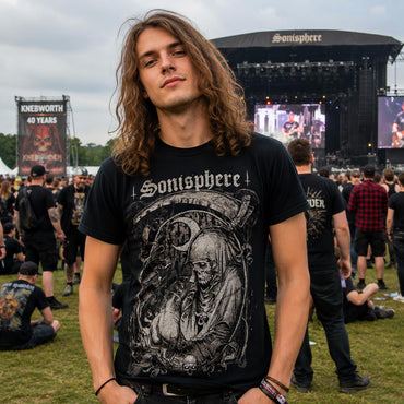 IRON MAIDEN アイアンメイデン (11月 来日 記念 ) - Sonisphere UK 2014 Official Festival T-Shirt (Limited Edition) / バックプリントあり / Tシャツ / メンズ