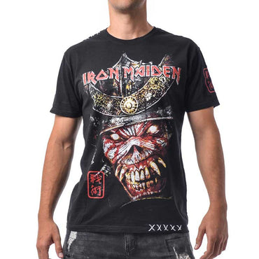 IRON MAIDEN アイアンメイデン (11月 来日 記念 ) - Eddie Smaurai / バックプリントあり / Tシャツ / メンズ