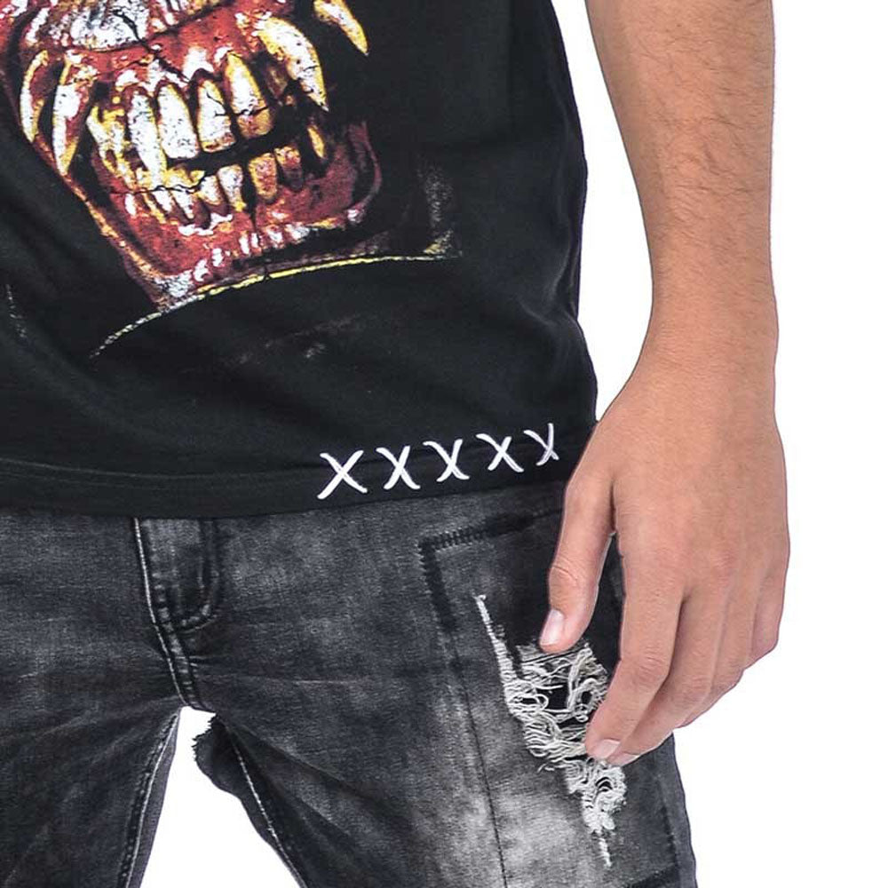 【予約商品】 IRON MAIDEN アイアンメイデン (11月 来日 記念 ) - Eddie Smaurai / バックプリントあり / Tシャツ / メンズ