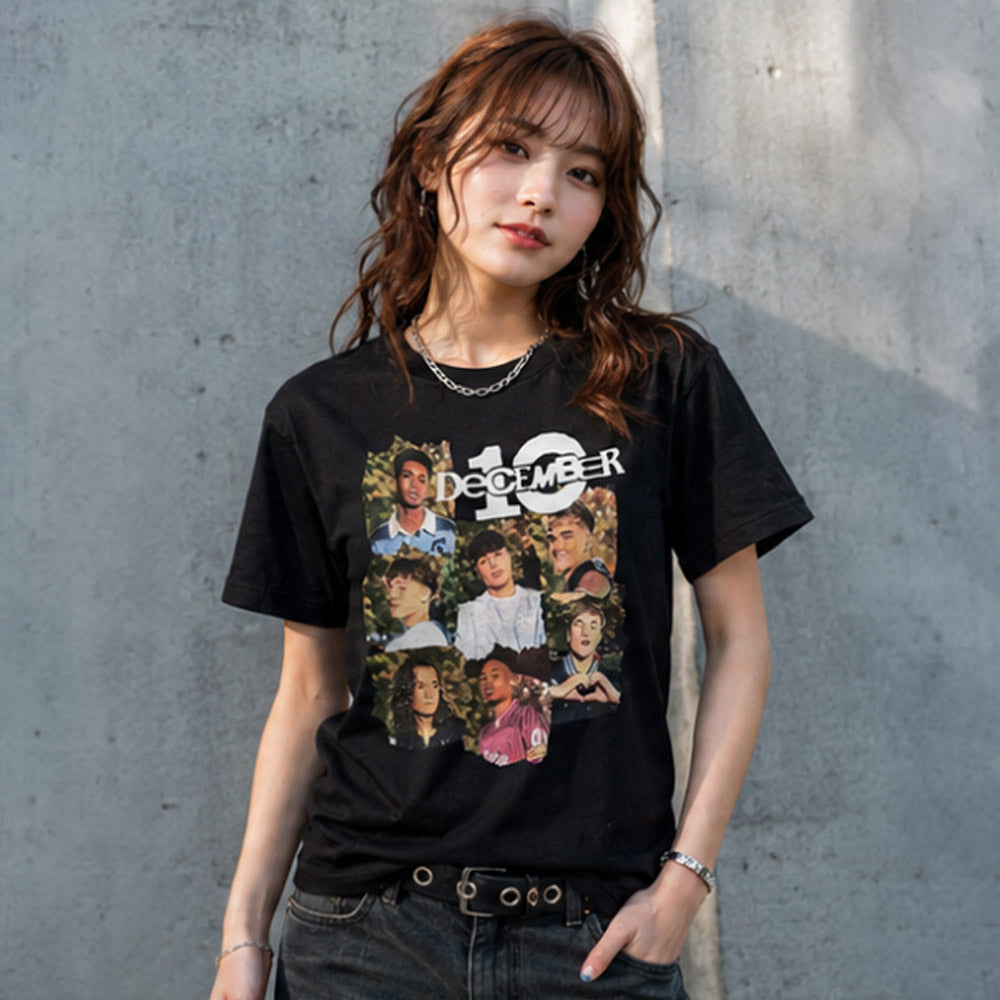 DECEMBER 10 ディセンバーテン - Ripped Frame / Tシャツ / レディース