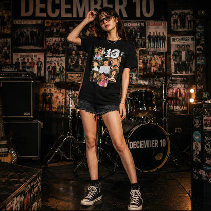 DECEMBER 10 ディセンバーテン - Ripped Frame / Tシャツ / レディース