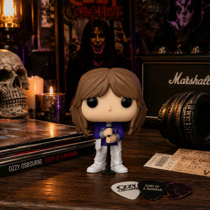 OZZY OSBOURNE オジーオズボーン - Ozzy Osbourne with Microphone Stand Funko Pop! Vinyl Figure / フィギュア・人形