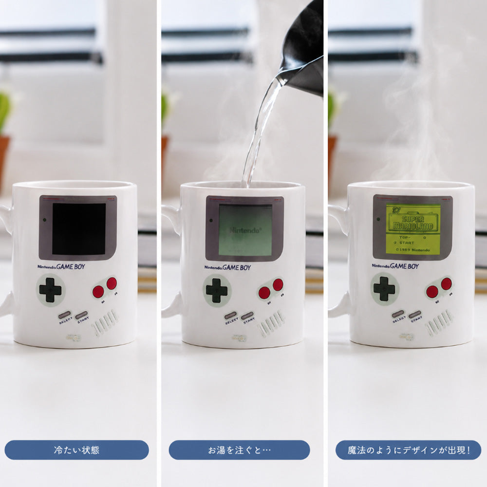 SUPER MARIO スーパーマリオ (4月24日 公開 ) - NINTENDO GAME BOY / マジック・マグカップ / マグカップ