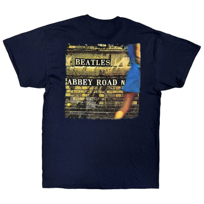 THE BEATLES ビートルズ (来日 60周年 ) - Vintage Abbey Road / バックプリントあり / Tシャツ / メンズ