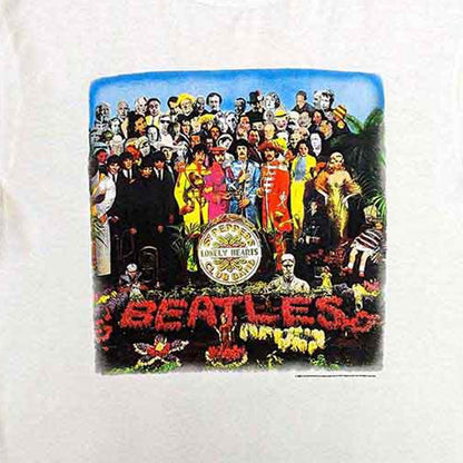 THE BEATLES ビートルズ (来日 60周年 ) - Vintage Sgt Pepper / バックプリントあり / Tシャツ / メンズ