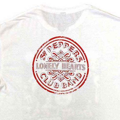 THE BEATLES ビートルズ (来日 60周年 ) - Vintage Sgt Pepper / バックプリントあり / Tシャツ / メンズ