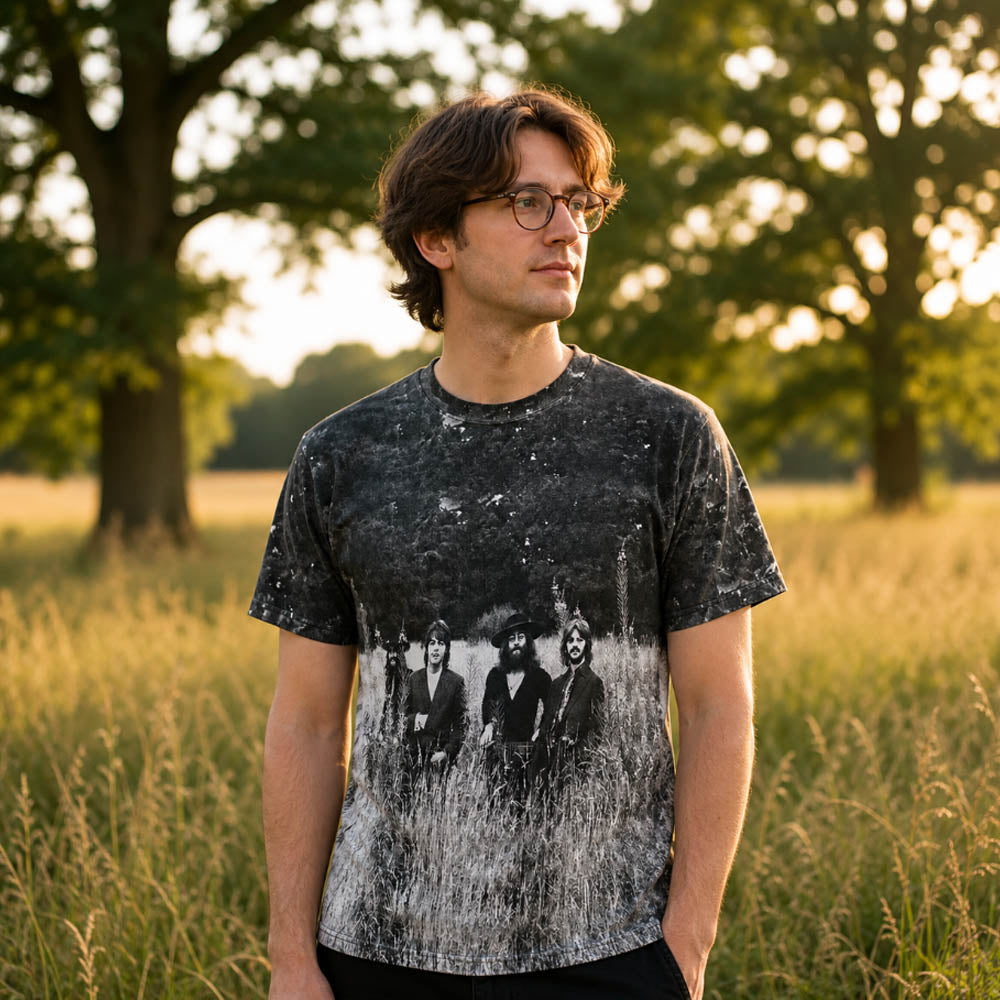 THE BEATLES ビートルズ (来日 60周年 ) - Tittenhurst Park Field / バックプリントあり / All Over Print / Tシャツ / メンズ