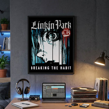 LINKIN PARK リンキンパーク (Unshatter 公開記念 ) - BREAK THE HABIT / インテリア額