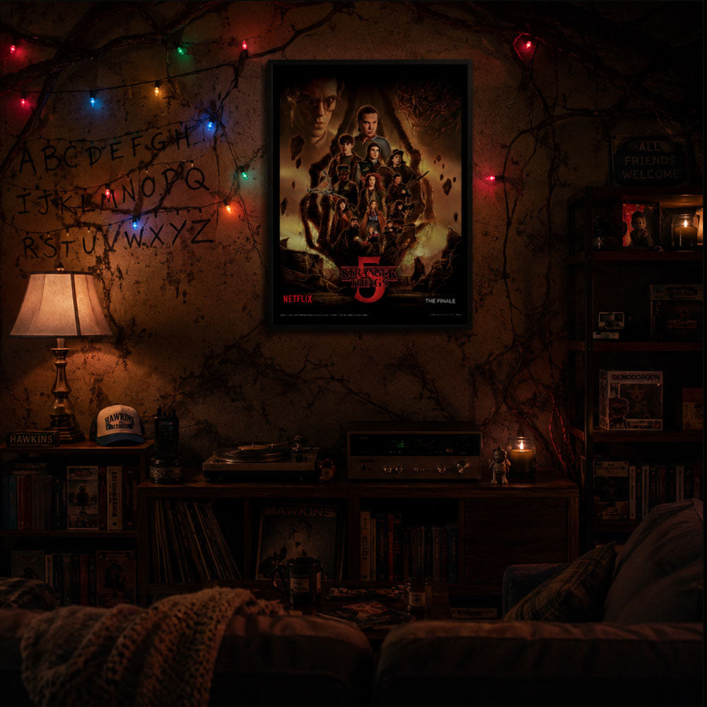 STRANGER THINGS ストレンジャー・シングス - THE FINALE / Season 5 / インテリア額
