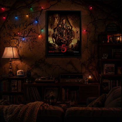 STRANGER THINGS ストレンジャー・シングス - THE FINALE / Season 5 / インテリア額
