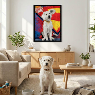 SUPERMAN スーパーマン - Supergirl Movie 2026 / KRYPTO / インテリア額