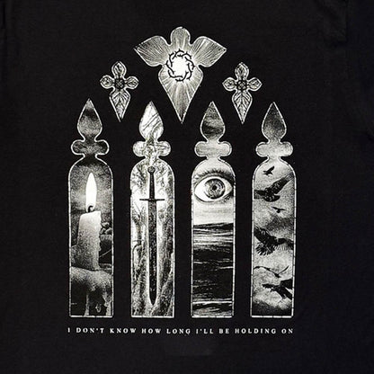BAD OMENS - Stained Glass / バックプリントあり / Premium Carbon / Tシャツ / メンズ