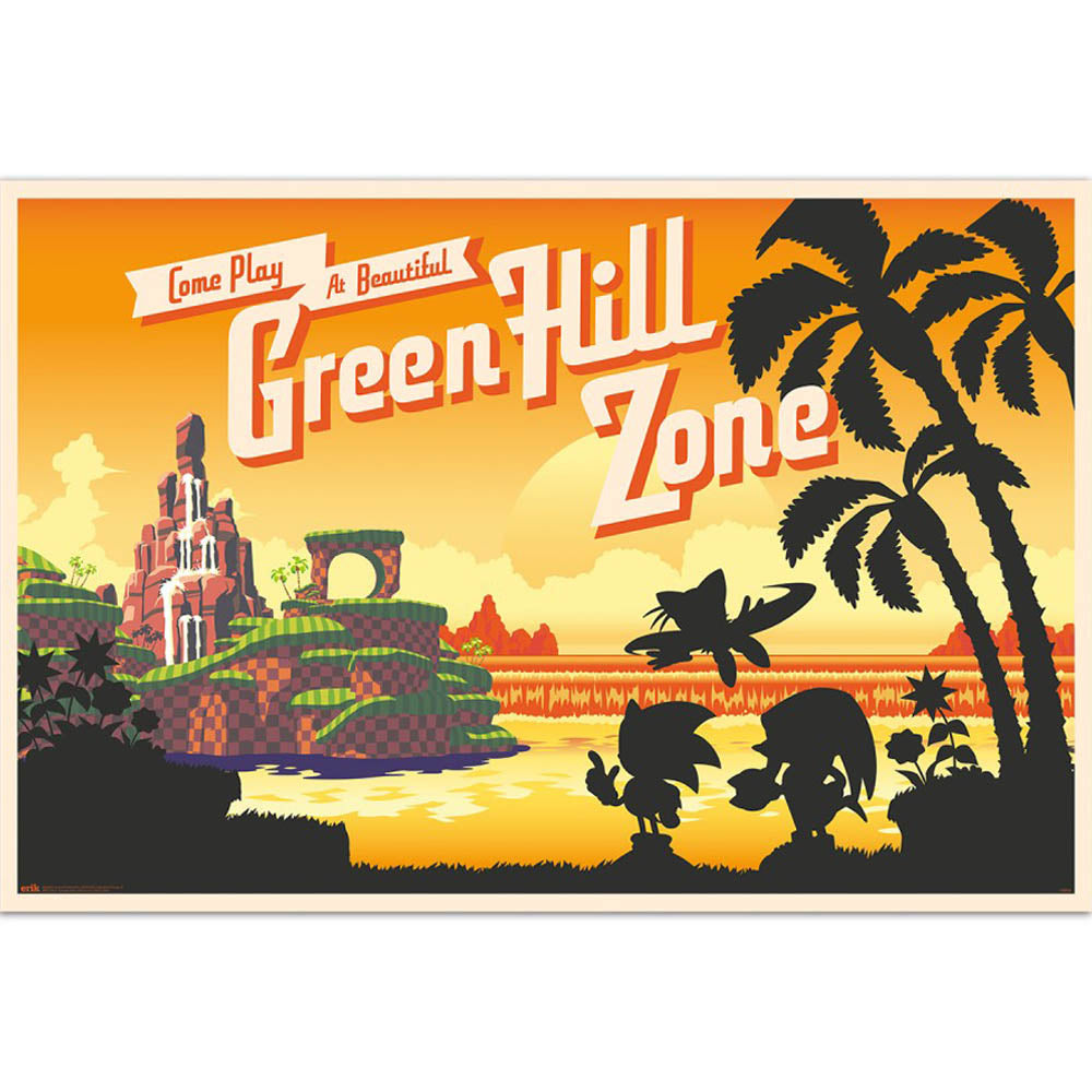 SONIC THE HEDGEHOG - (35周年 ) - Green Hill Zone