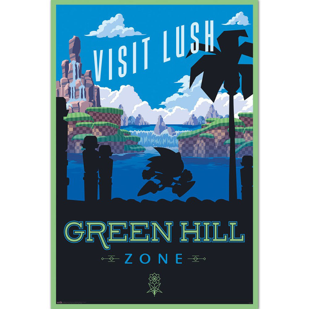SONIC THE HEDGEHOG - (35周年 ) - Green Hill Zone