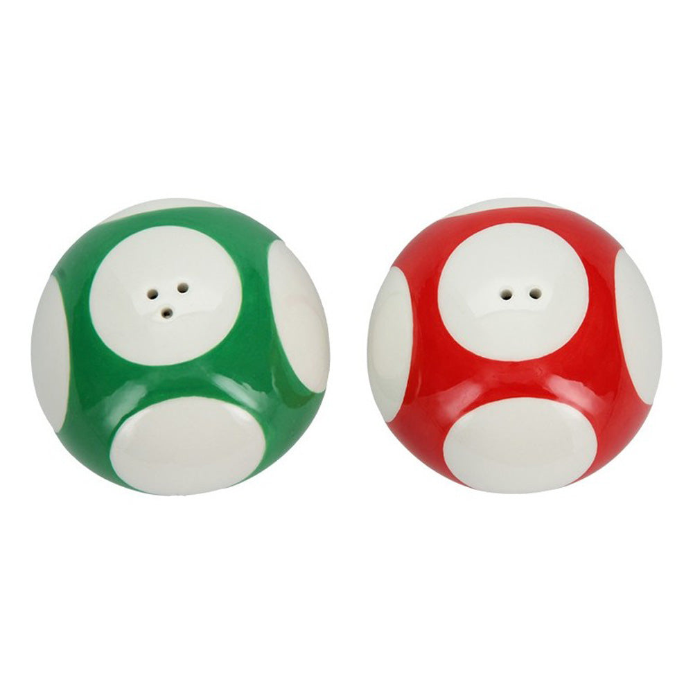 SUPER MARIO スーパーマリオ (4月24日 公開 ) - Super Mushroom Salt & Pepper Shakers / セット / キッチン用品
