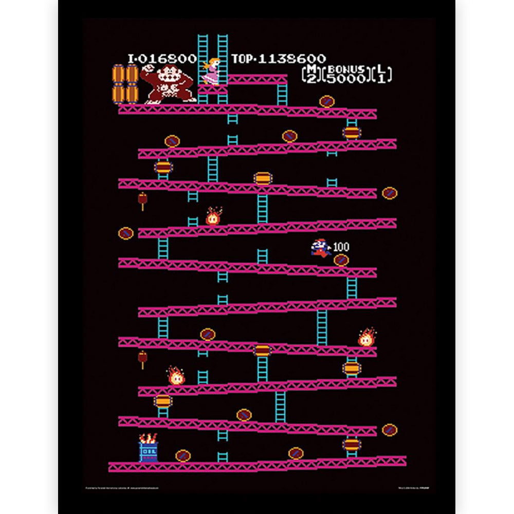 SUPER MARIO - (4月24日 公開 ) - DONKEY KONG（NES）