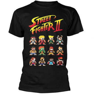 【予約商品】 STREET FIGHTER ストリートファイター - STREET FIGHTER II 8 BIT ICON / Tシャツ / メンズ